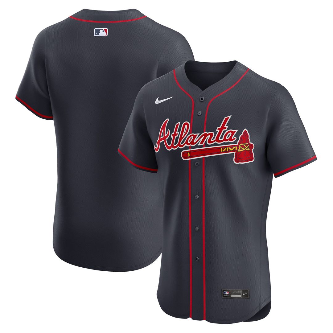 Atlanta Braves | Nike Navy Alternate Elite Jersey