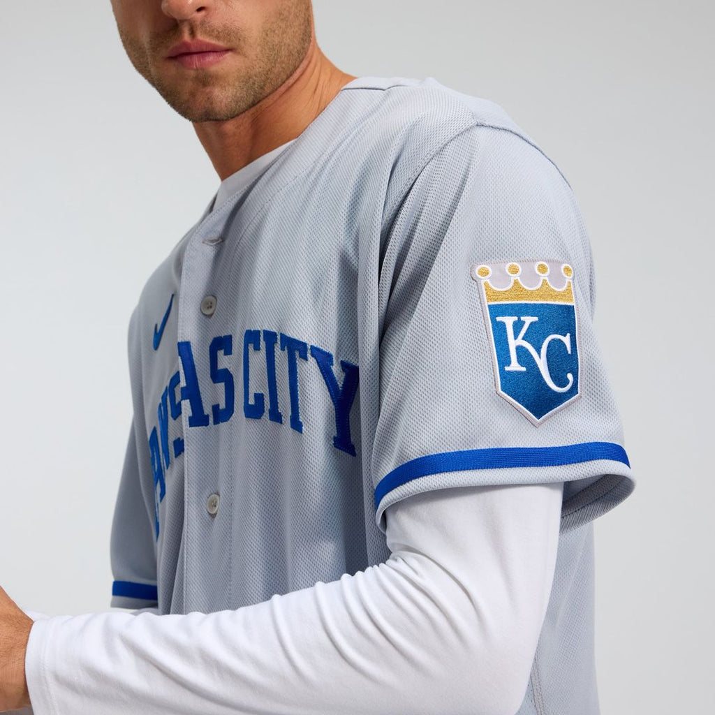 Kansas City Royals | Nike Gray 2022 Road Authentic Jersey