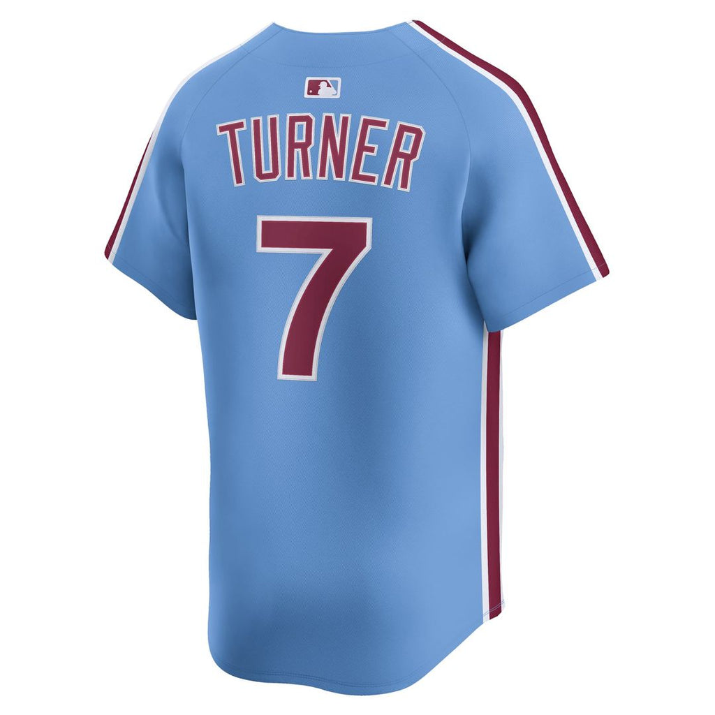 Philadelphia Phillies Trea Turner | Nike Light Blue Alternate Limited Player Jersey