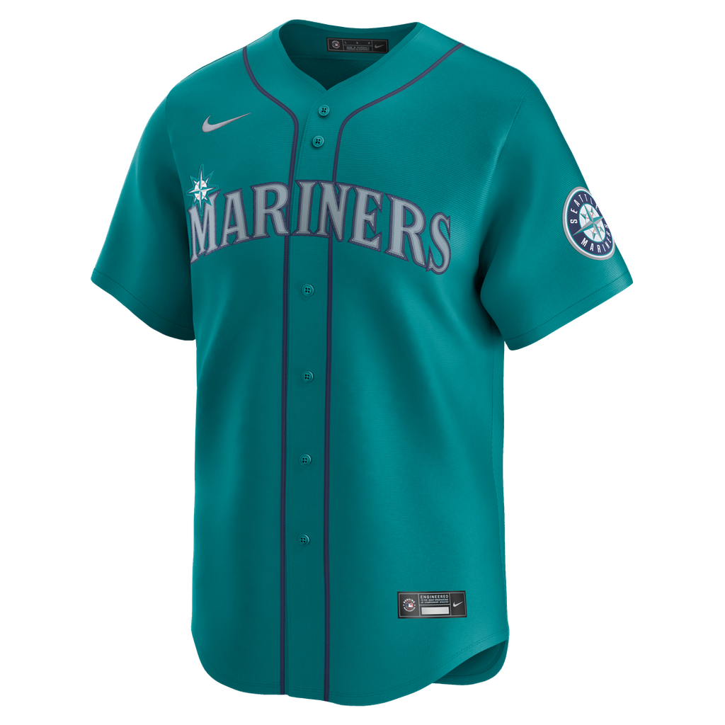 Seattle Mariners Cal Raleigh | Nike Teal Alternate Limited Jersey