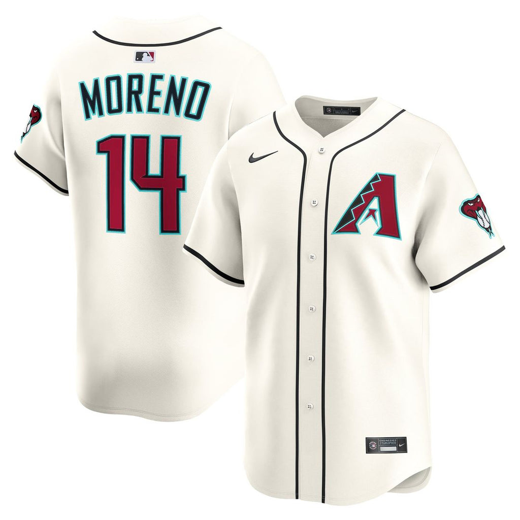 Arizona Diamondbacks Gabriel Moreno | Nike Cream Home Limited Player Jersey