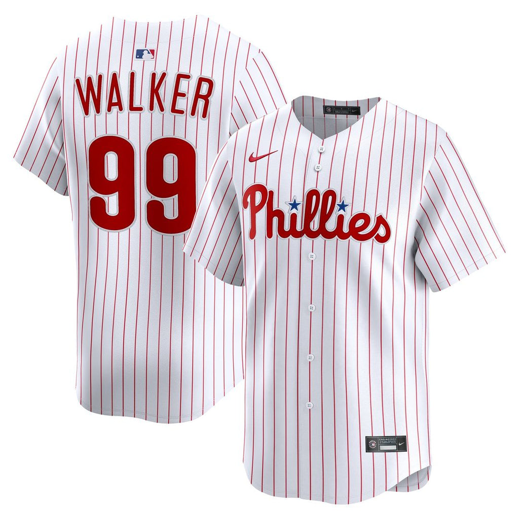 Philadelphia Phillies Taijuan Walker | Nike White Home Limited Player Jersey