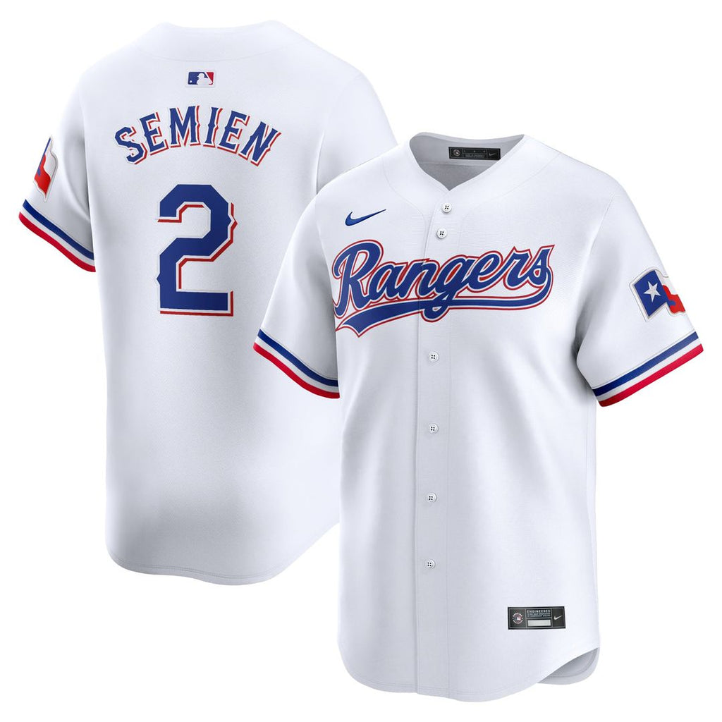 Texas Rangers Marcus Semien | Nike White Home Limited Player Jersey