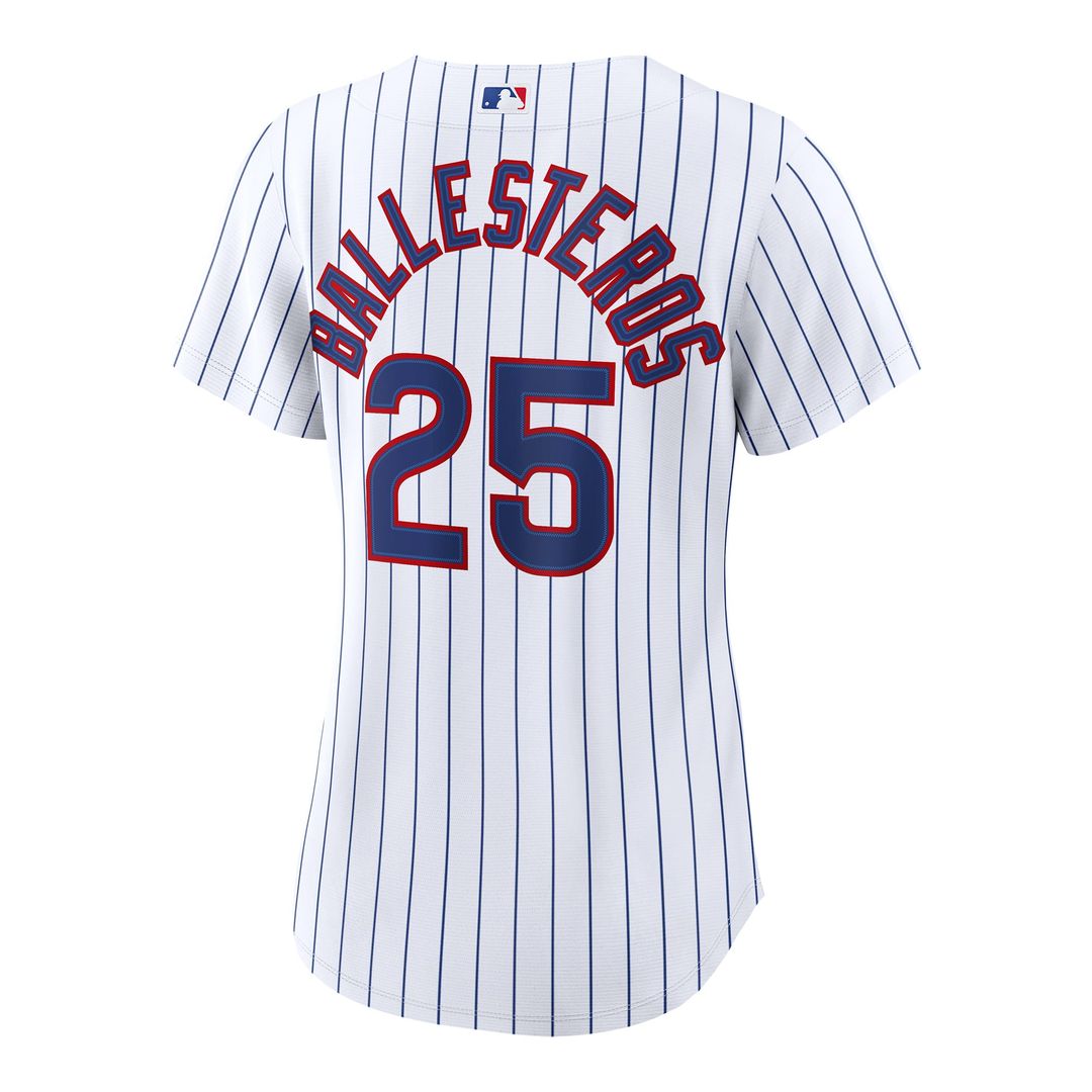 Women's Chicago Cubs Moisés Ballesteros | Nike White Home Replica Jersey