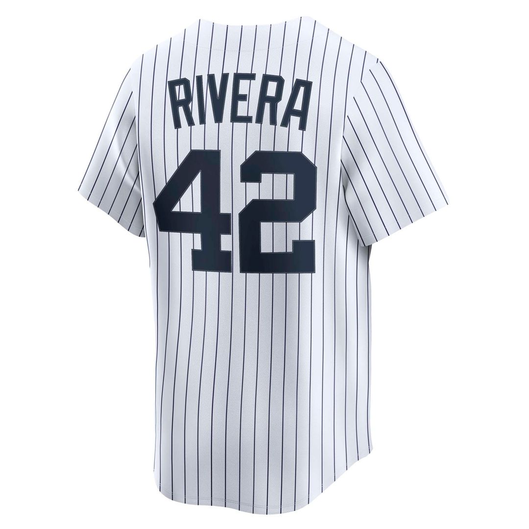 New York Yankees Mariano Rivera | Nike White Throwback Cooperstown Collection Limited Jersey