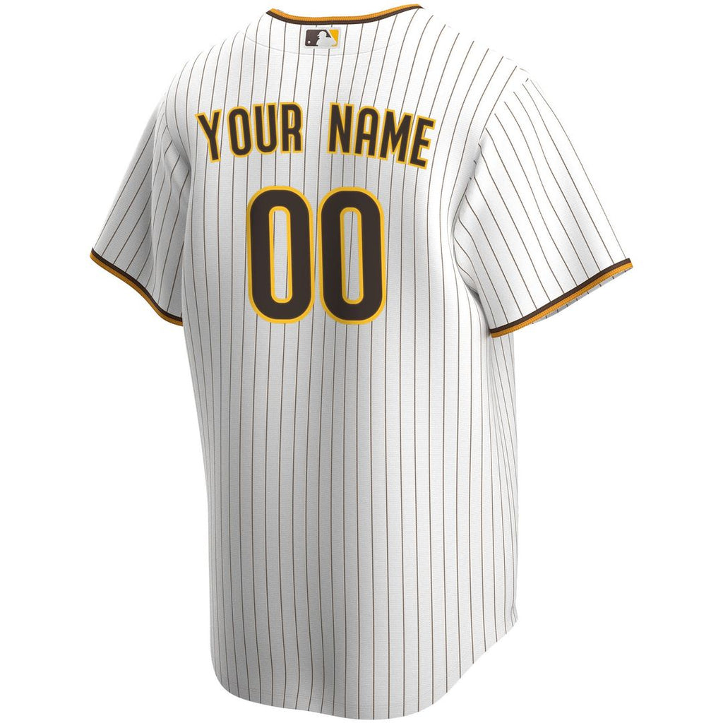San Diego Padres | Nike White Home Replica Custom Jersey