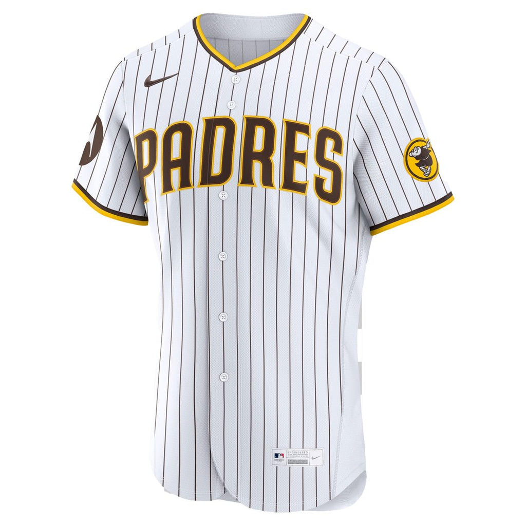 San Diego Padres Fernando Tatis Jr. | Nike White Home Authentic Sponsor Patch Jersey