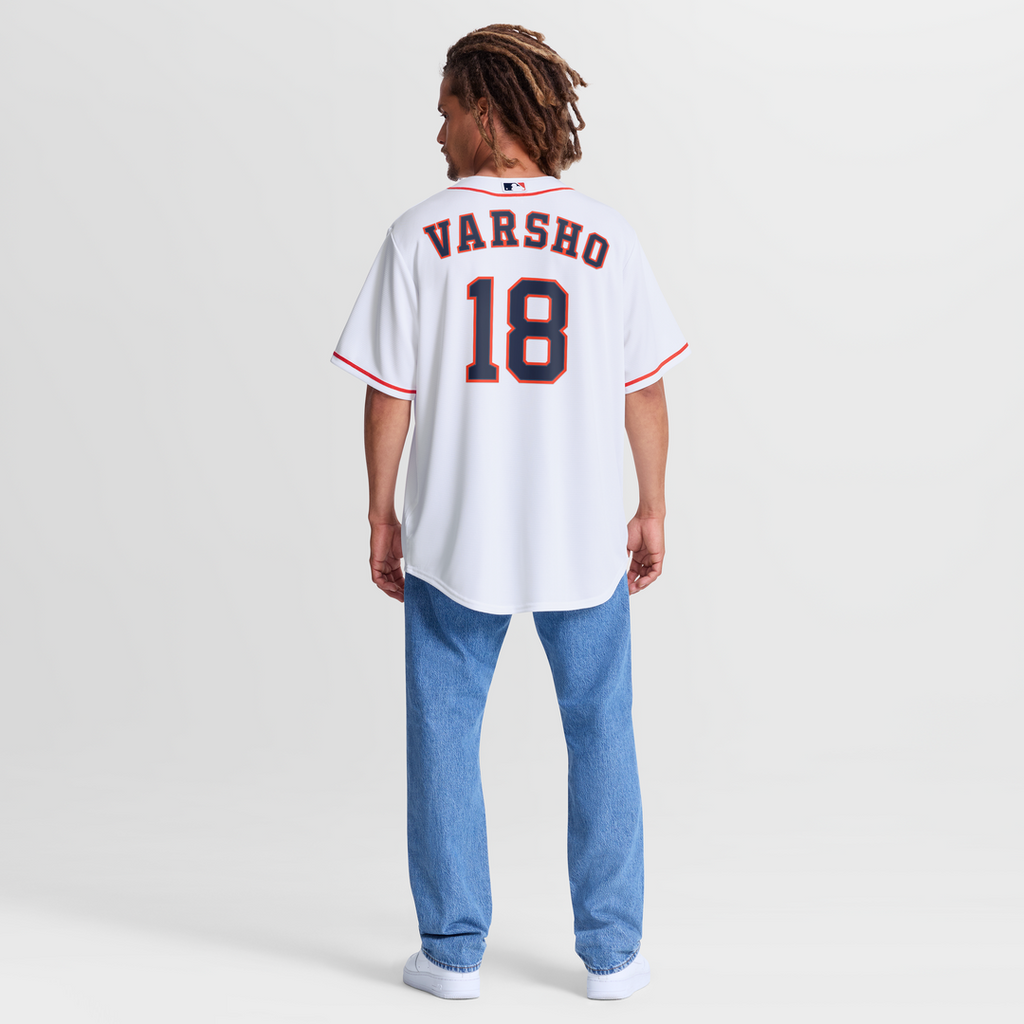 Houston Astros Daulton Varsho | Nike White Home Replica Jersey