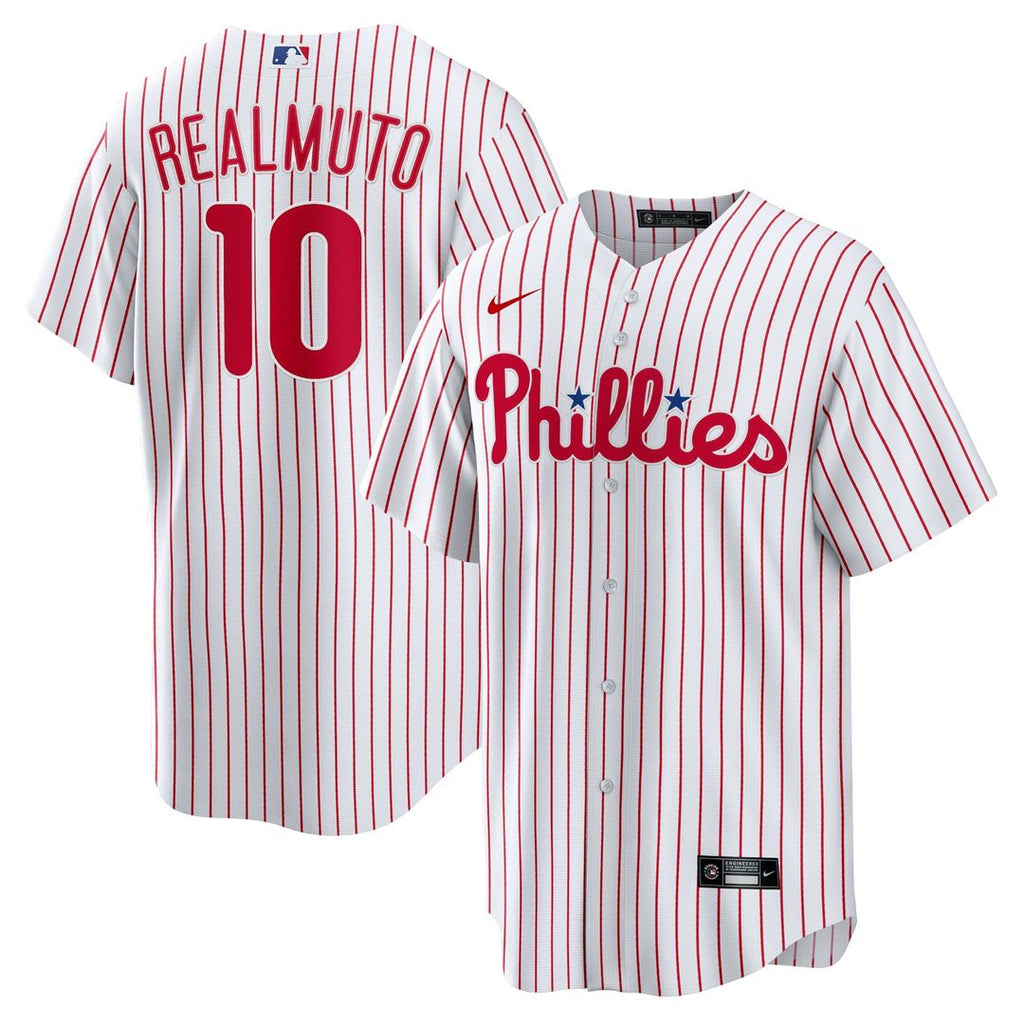 Philadelphia Phillies JT Realmuto | Nike White Home Replica Player Name Jersey