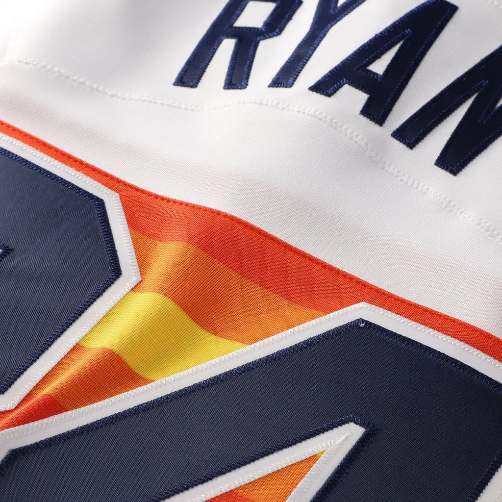 Houston Astros Nolan Ryan | Mitchell & Ness White Throwback Authentic Jersey