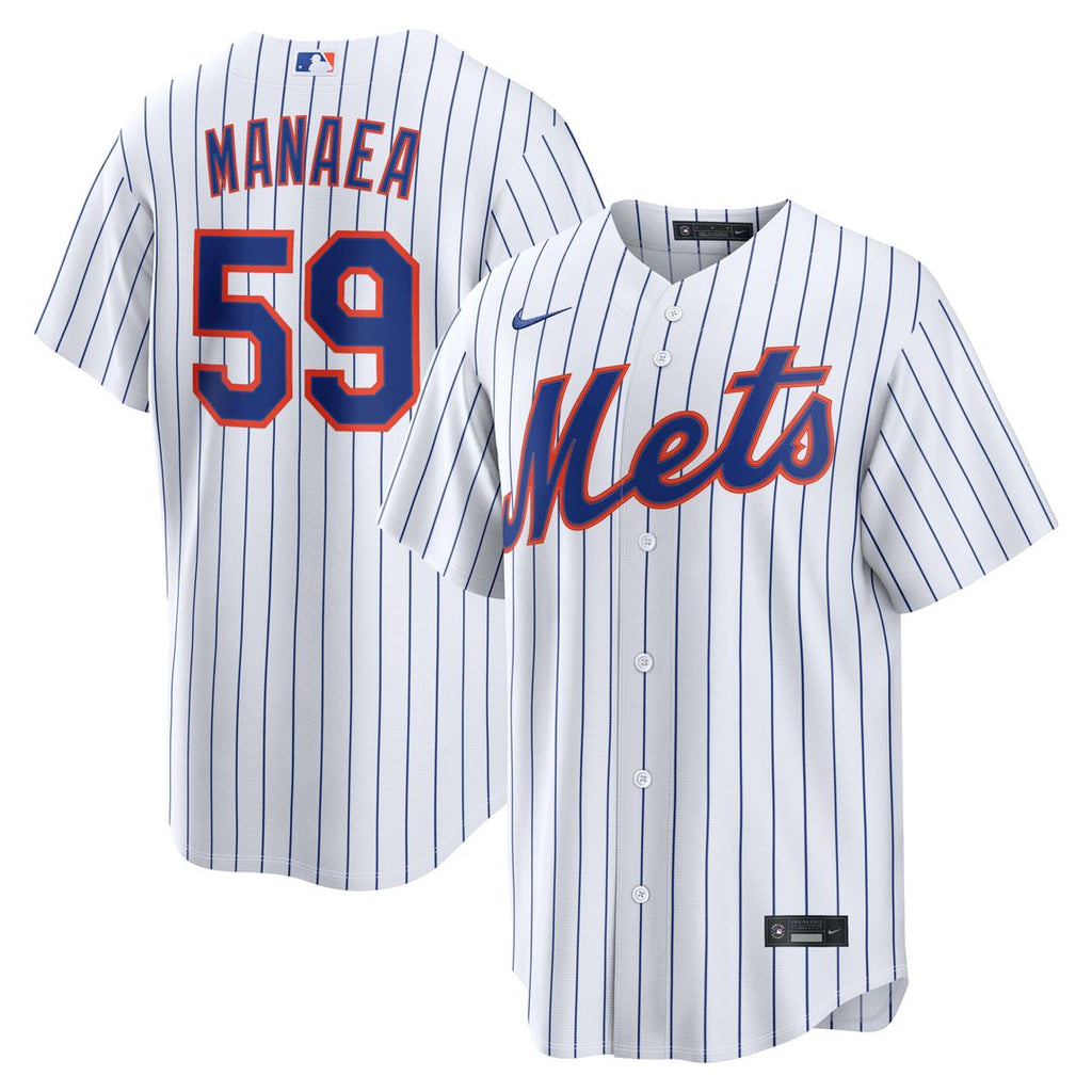 New York Mets Sean Manaea | Nike White Home Replica Jersey