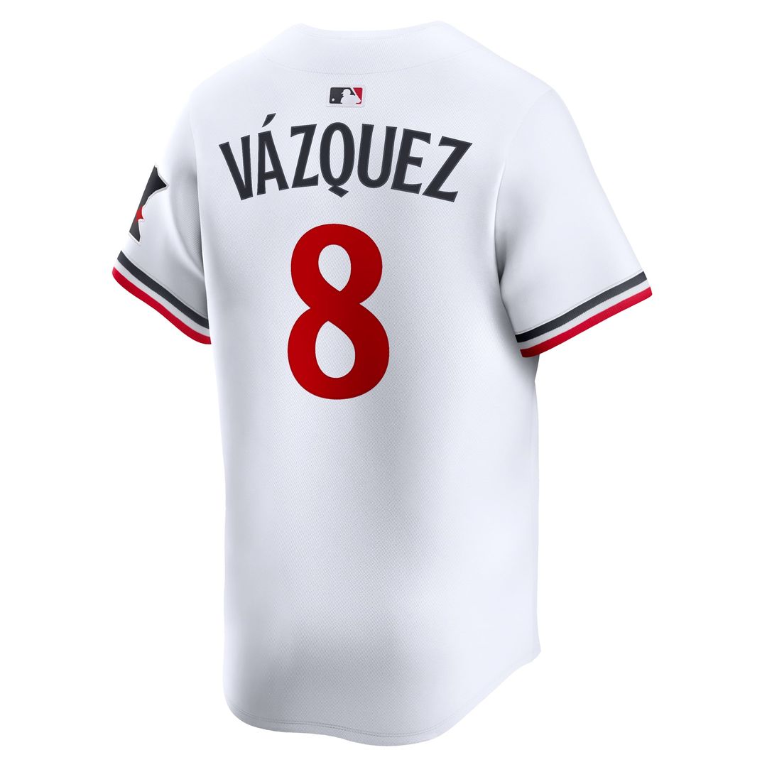Minnesota Twins Christian Vázquez | Nike White Home Limited Jersey