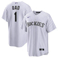 Colorado Rockies | Nike White #1 Dad Home Replica Jersey