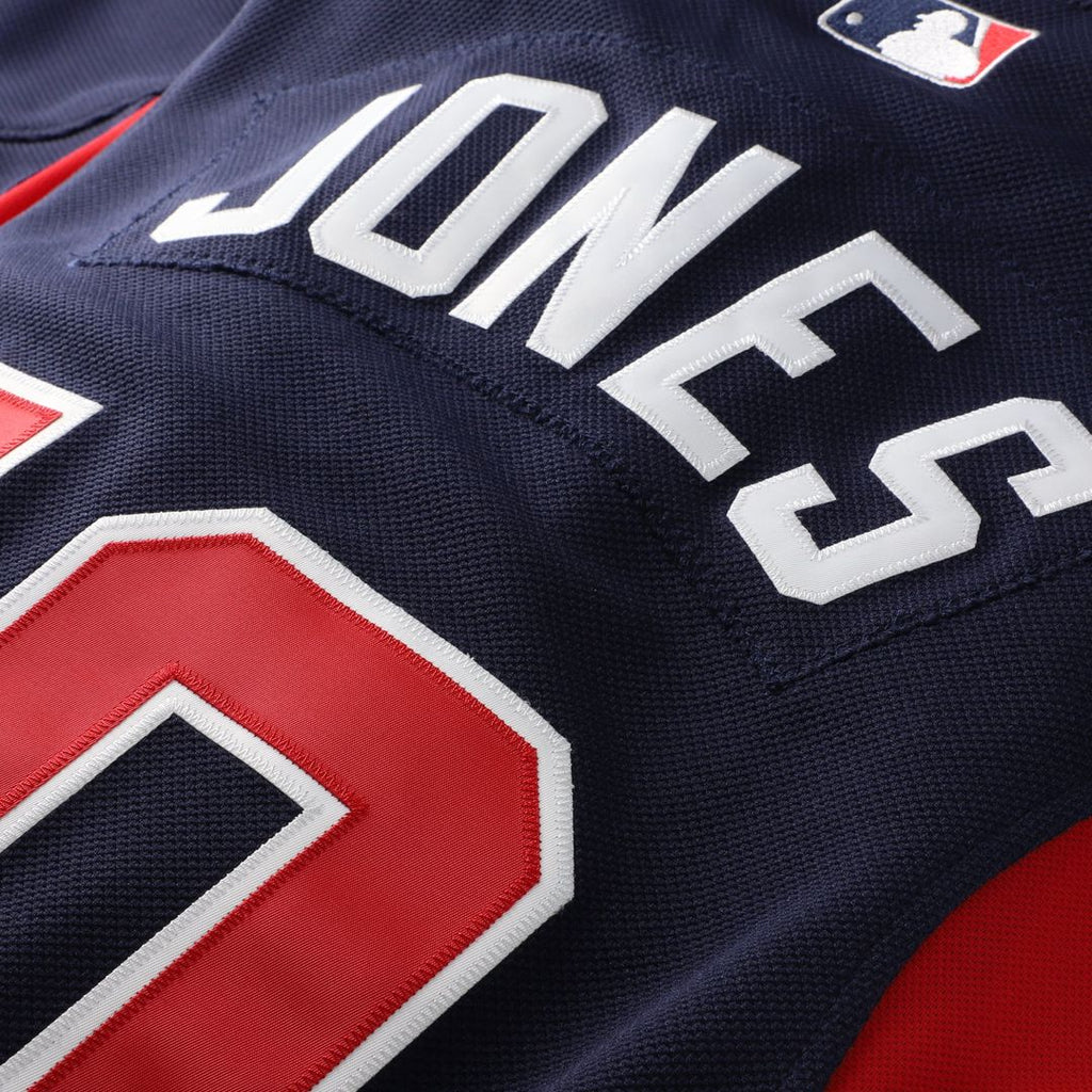 Atlanta Braves Chipper Jones | Mitchell & Ness Navy Authentic Batting Practice Jersey