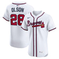 Atlanta Braves Matt Olson | Nike White Home Elite Player Jersey