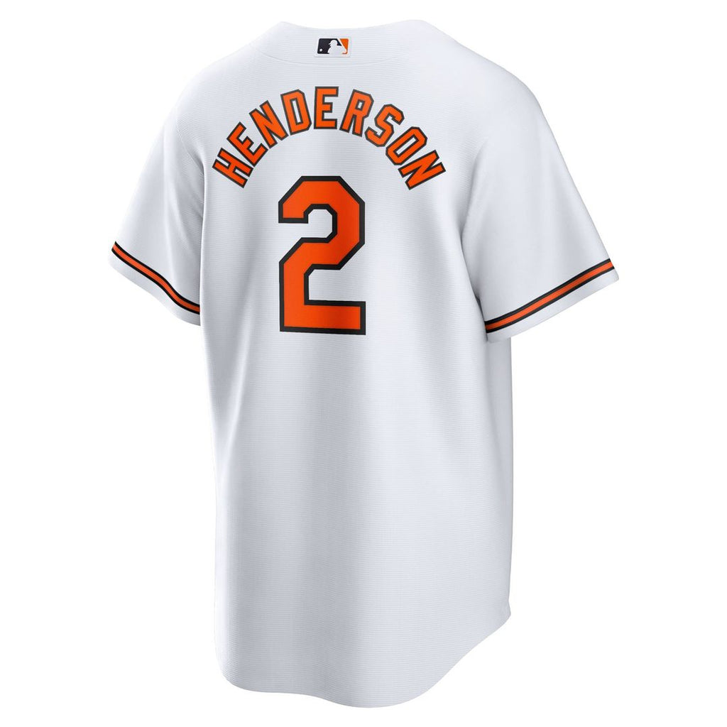 Baltimore Orioles Gunnar Henderson | Nike White Home Replica Player Jersey