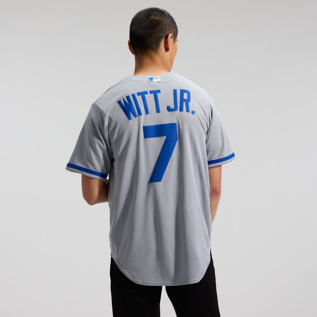 Kansas City Royals Bobby Witt Jr. | Nike Gray Road Replica Jersey