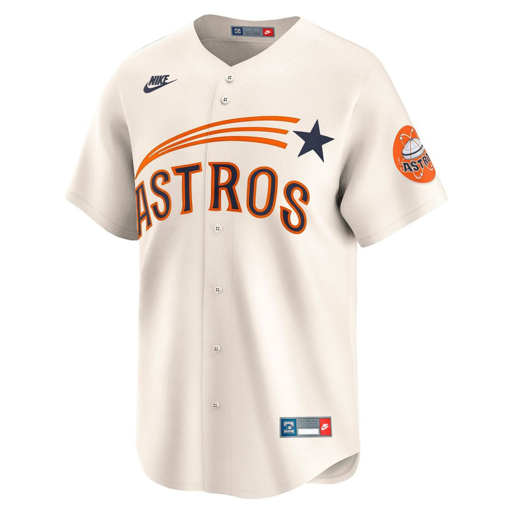 Houston Astros | Nike Cream Cooperstown Collection Limited Jersey