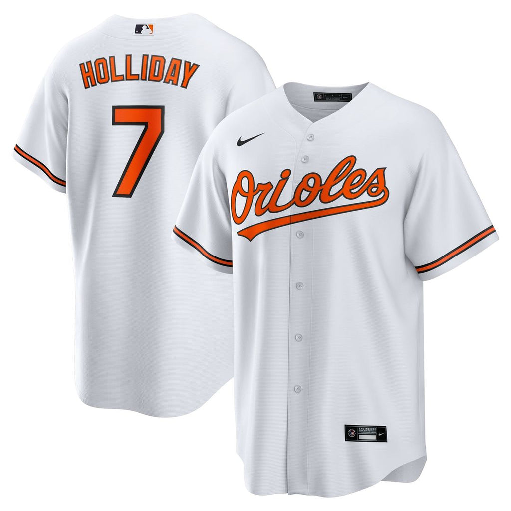 Baltimore Orioles Jackson Holliday | Nike White Home Replica Player Jersey