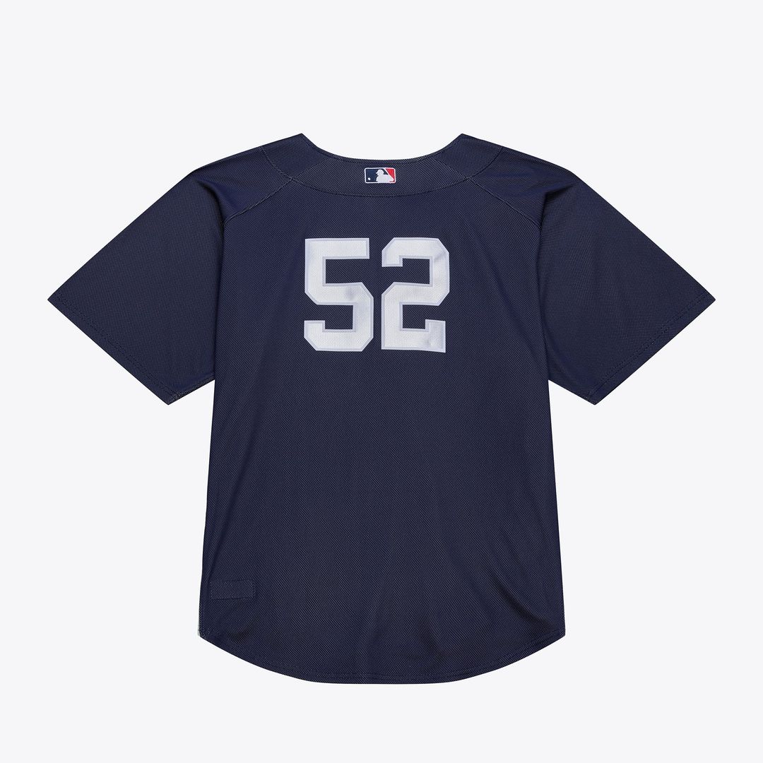 New York Yankees CC Sabathia | Mitchell & Ness Navy 2009 Authentic Batting Practice Jersey