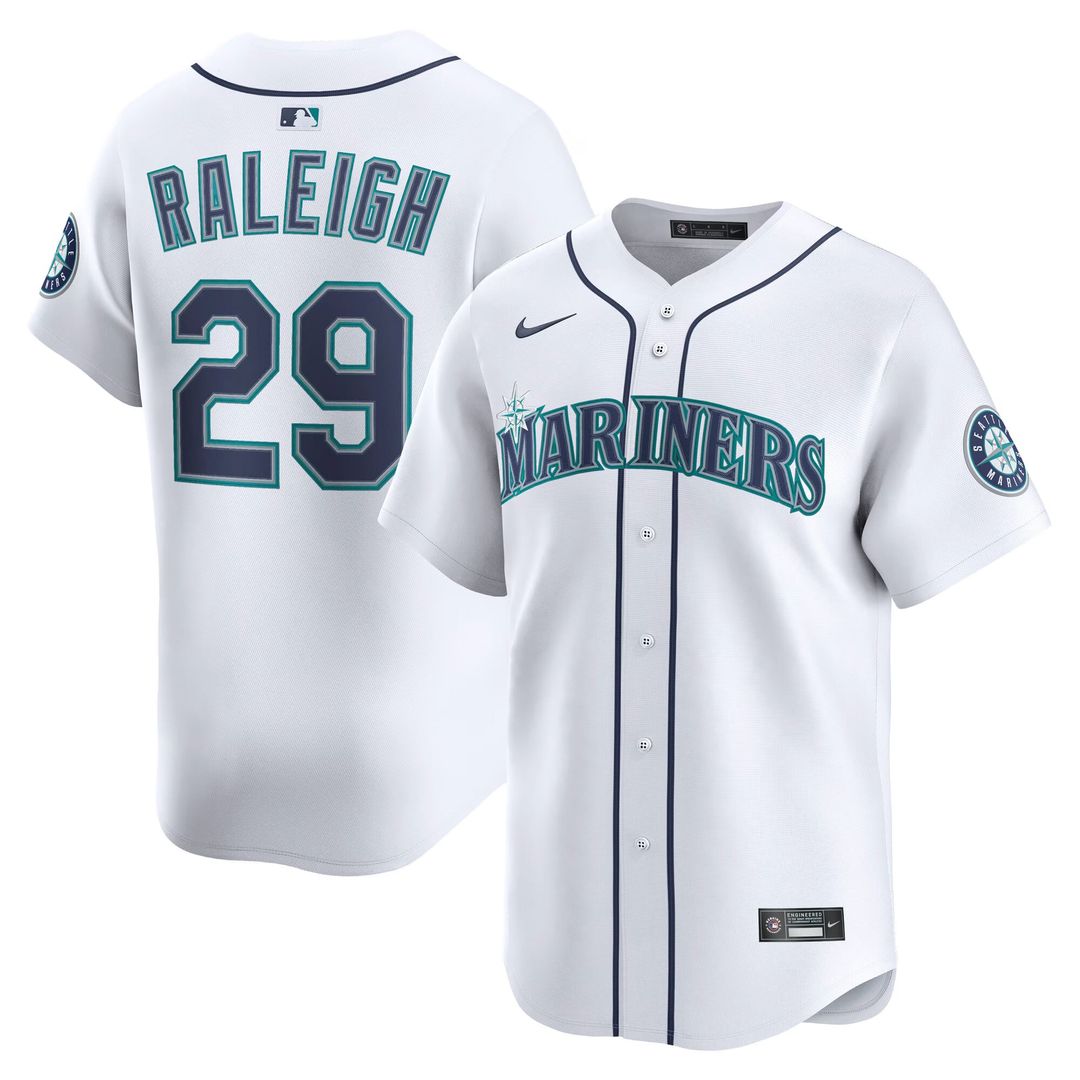 Seattle Mariners Cal Raleigh | Nike Teal Alternate Limited Jersey