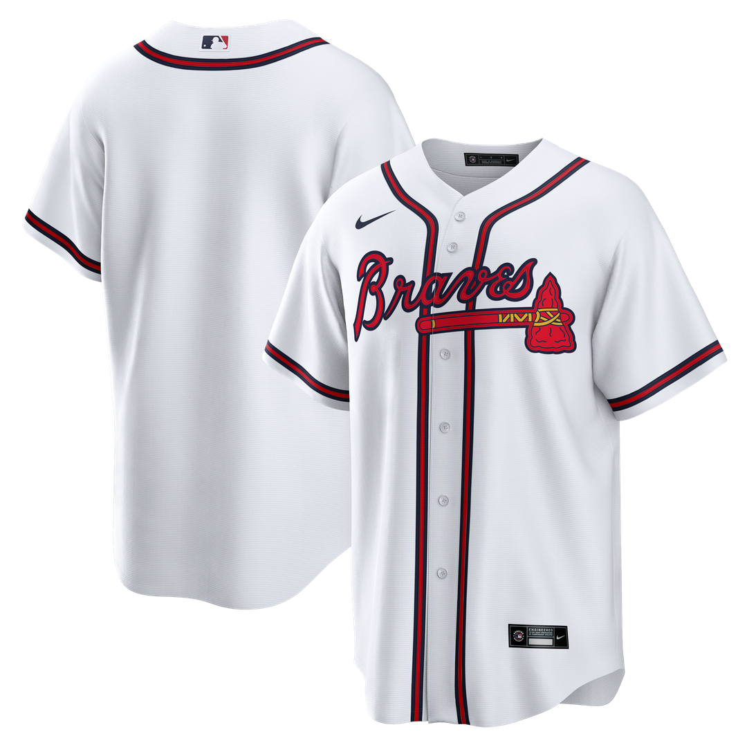 Atlanta Braves | Nike White Home Big & Tall Replica Jersey
