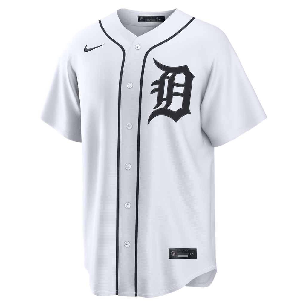 Detroit Tigers Javier Báez | Nike White Home Replica Jersey