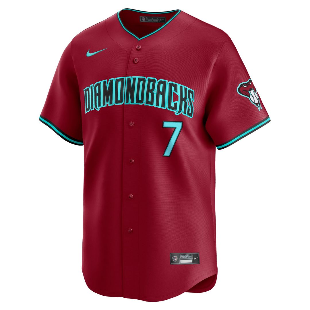 Arizona Diamondbacks Corbin Carroll | Nike Red Alternate Limited Jersey