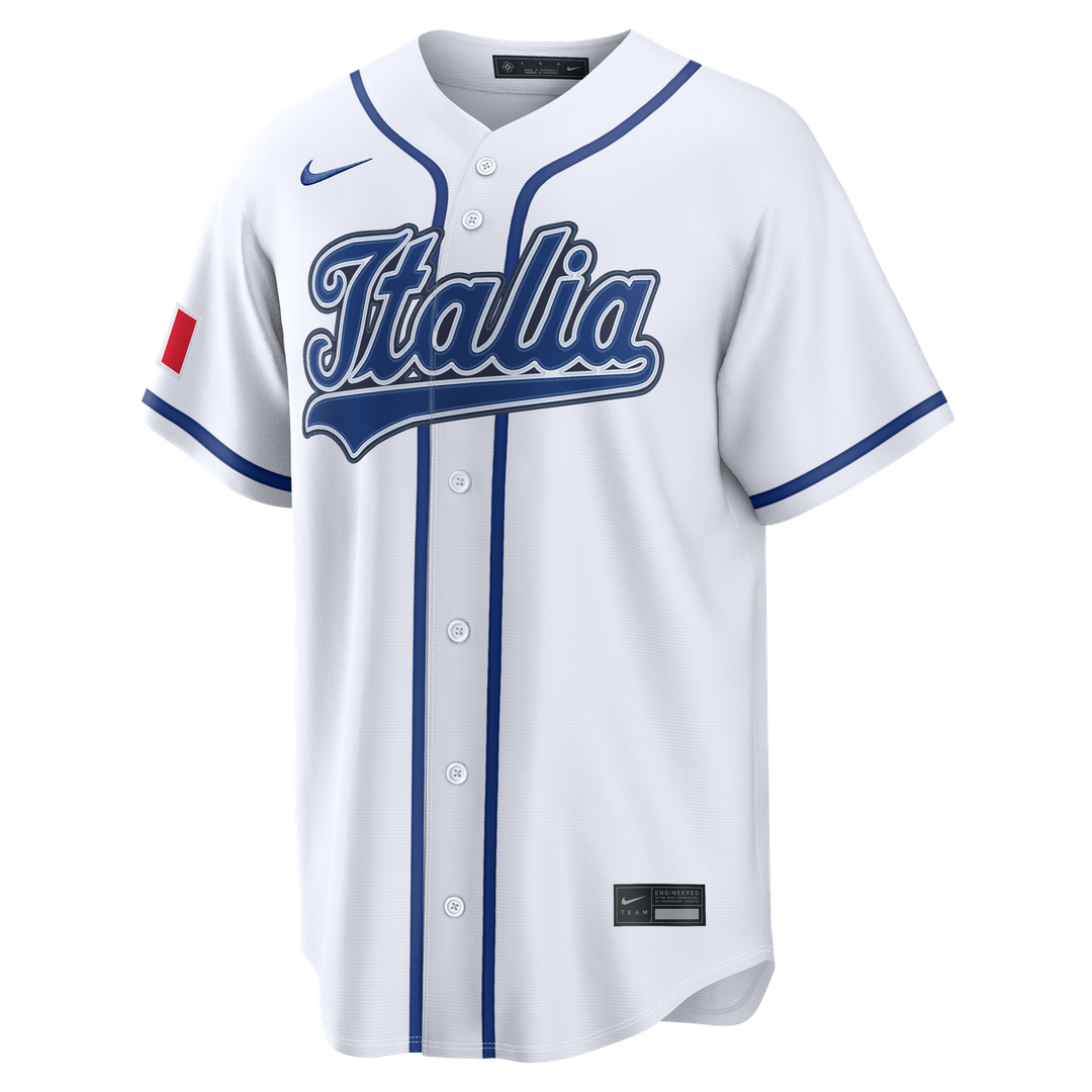 Italy Baseball Vinnie Pasquantino | Nike White 2026 World Baseball Classic Home Stadium Jersey