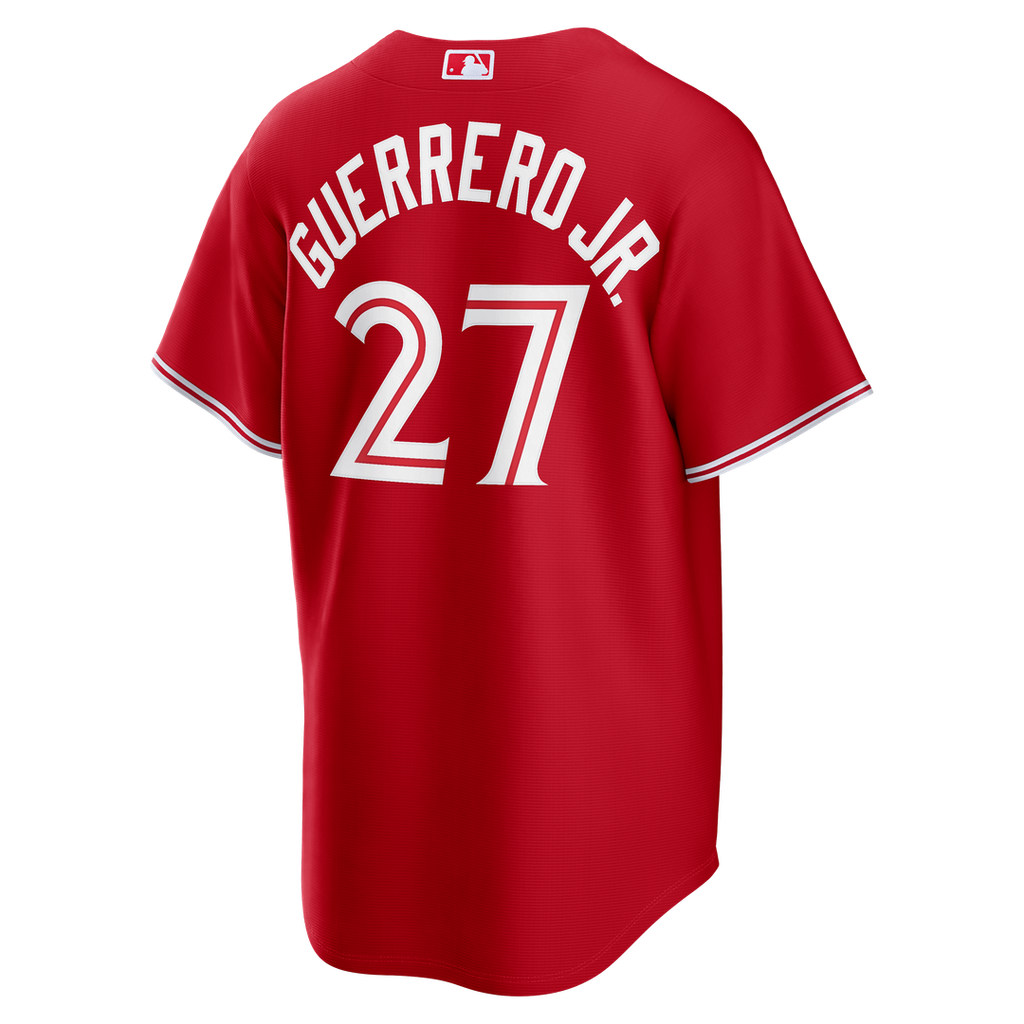 Toronto Blue Jays Vladimir Guerrero Jr. | Nike Red Canada Day Replica Jersey