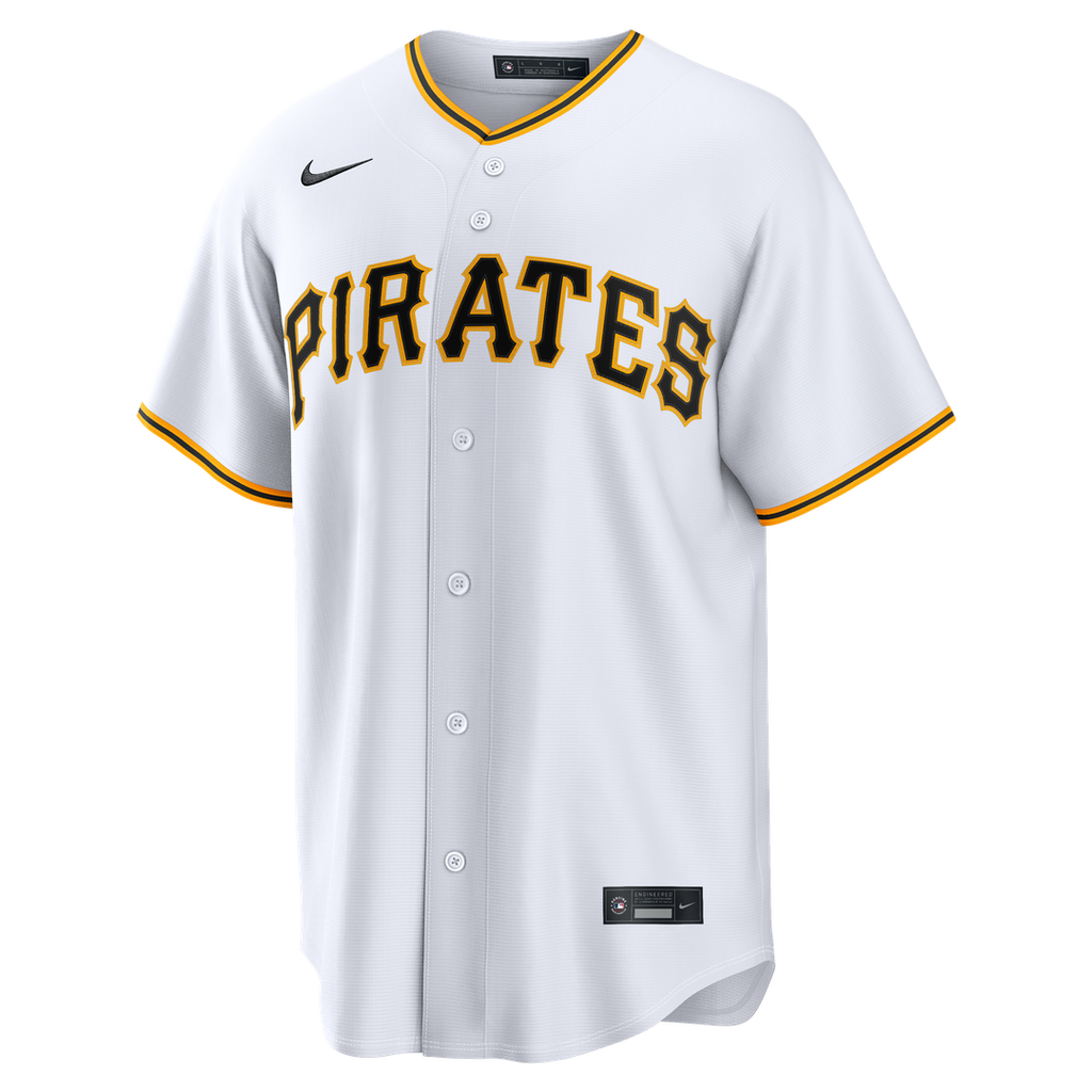 Pittsburgh Pirates Camilo Doval | Nike White Home Replica Jersey