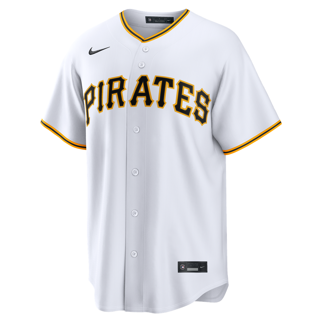 Pittsburgh Pirates Camilo Doval | Nike White Home Replica Jersey