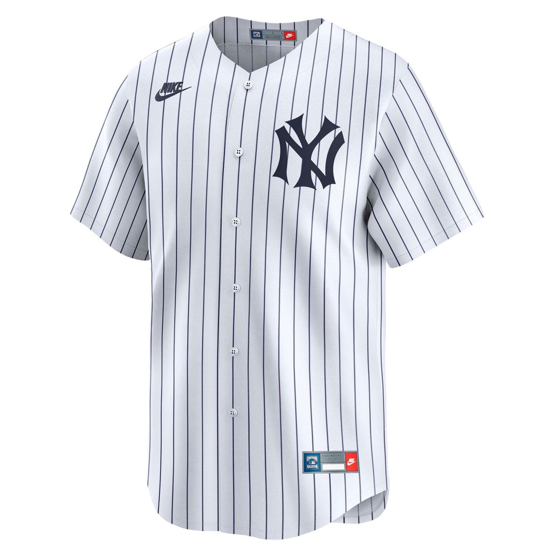 New York Yankees Mickey Mantle | Nike White Throwback Cooperstown Collection Limited Jersey