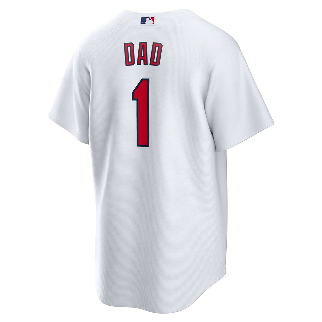 St. Louis Cardinals | Nike White #1 Dad Home Replica Jersey