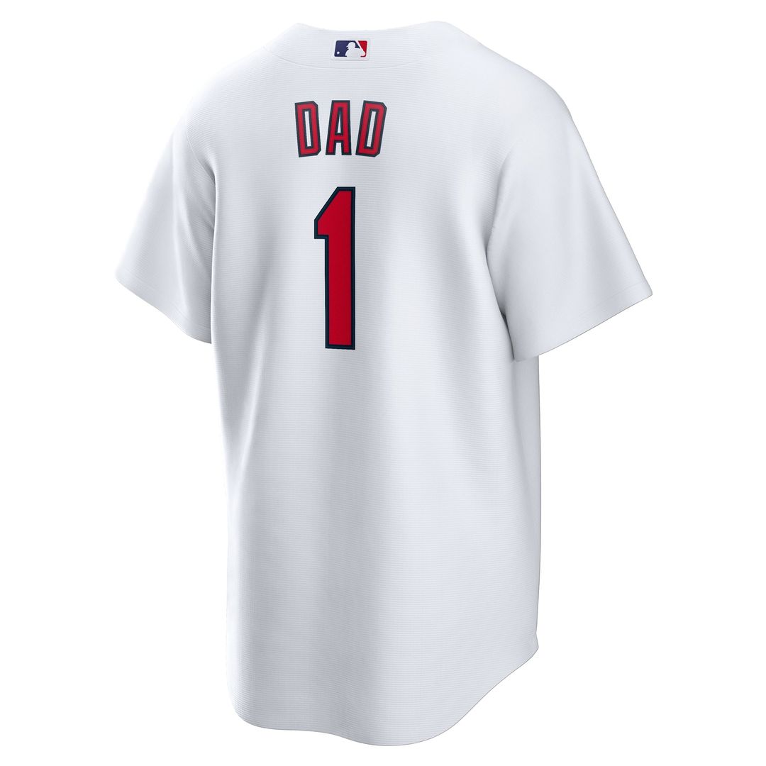 St. Louis Cardinals | Nike White #1 Dad Home Replica Jersey
