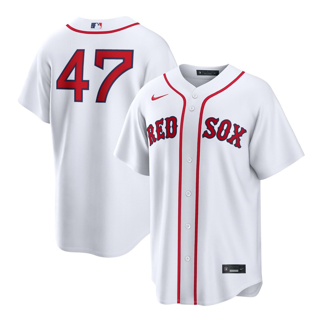 Boston Red Sox Jovani Moran | Nike White Home Replica Jersey