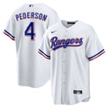 Texas Rangers Joc Pederson | Nike White Home Replica Jersey