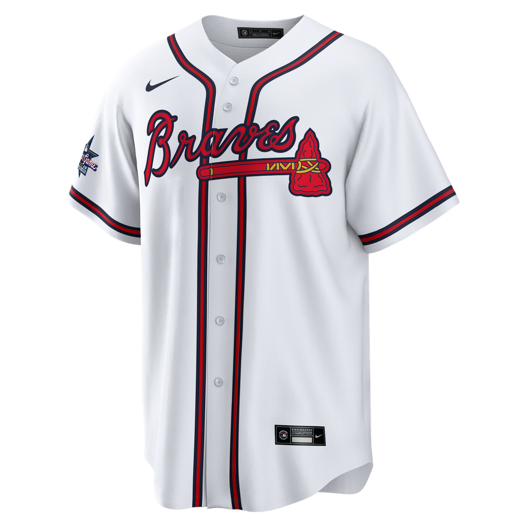 Atlanta Braves Deion Sanders | Nike White Home Retired Player Replica Jersey