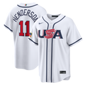 USA Baseball Gunnar Henderson | Nike White 2026 World Baseball Classic Home Stadium Jersey