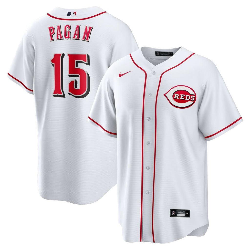 Cincinnati Reds Emilio Pagán | Nike White Home Replica Jersey