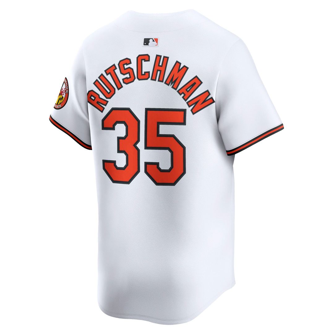 Baltimore Orioles Adley Rutschman | Nike White Home Limited Player Jersey