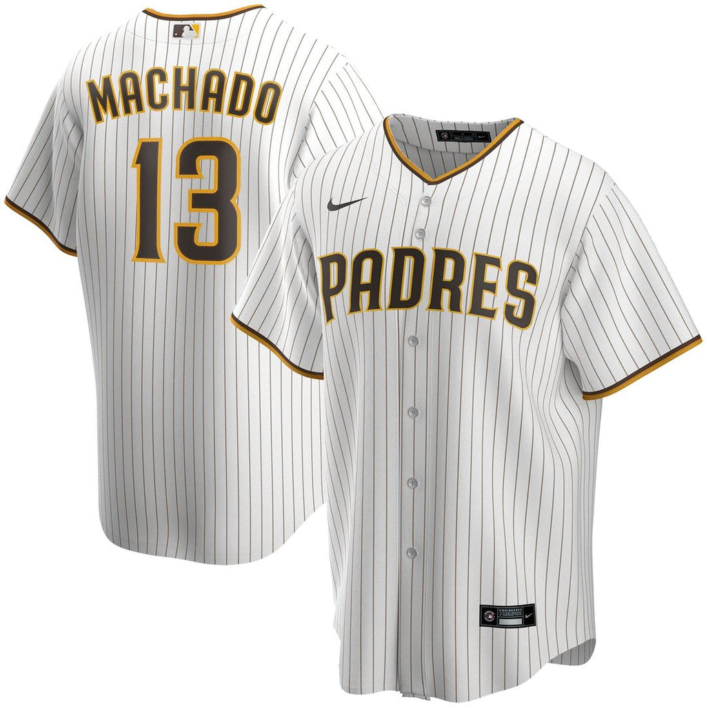 San Diego Padres Manny Machado | Nike White Home Replica Player Jersey