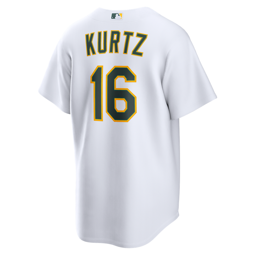Athletics Nick Kurtz | Nike White Home Replica Jersey