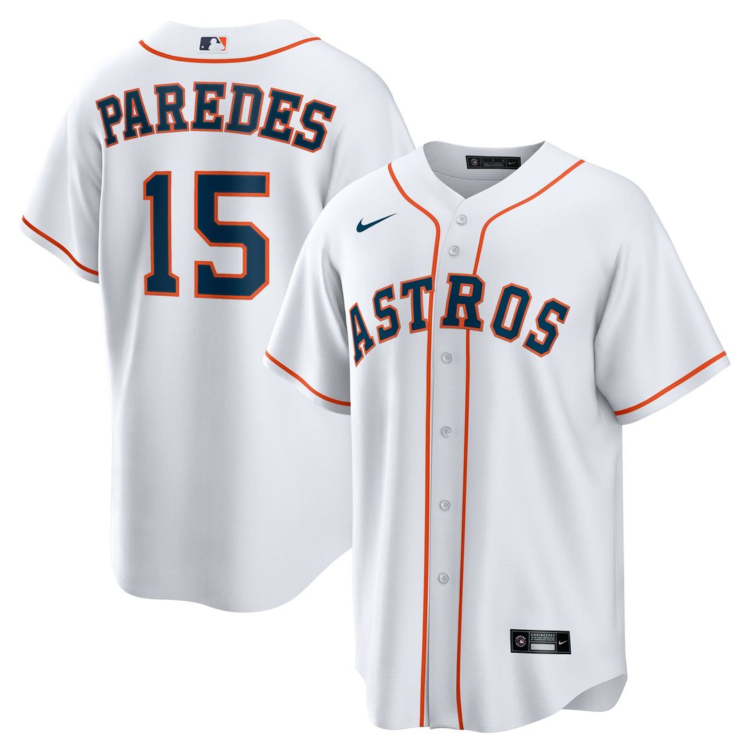 Houston Astros Isaac Paredes | Nike White Home Replica Jersey