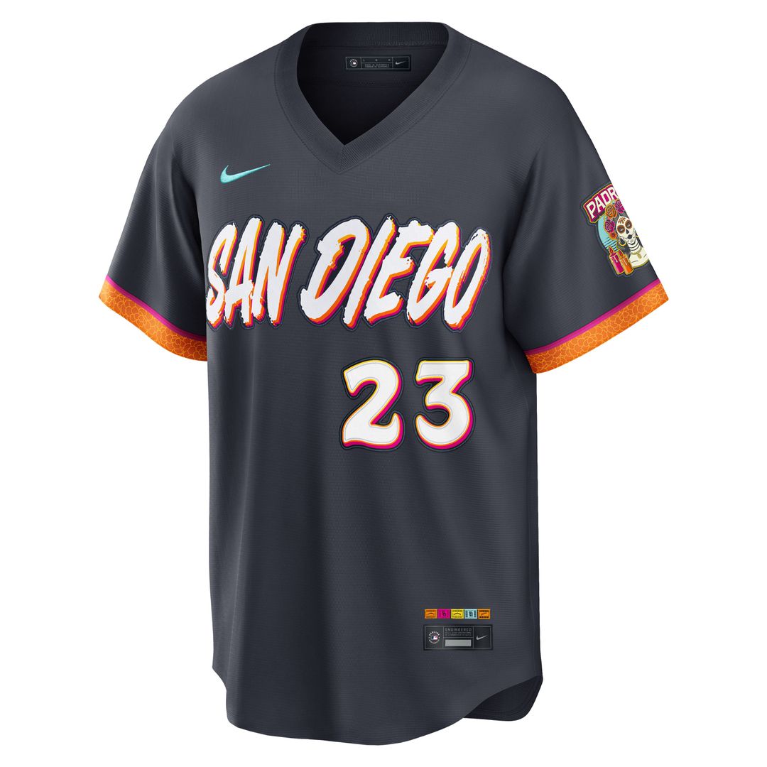 San Diego Padres Fernando Tatis Jr. | Nike Obsidian 2026 City Connect Stadium Jersey