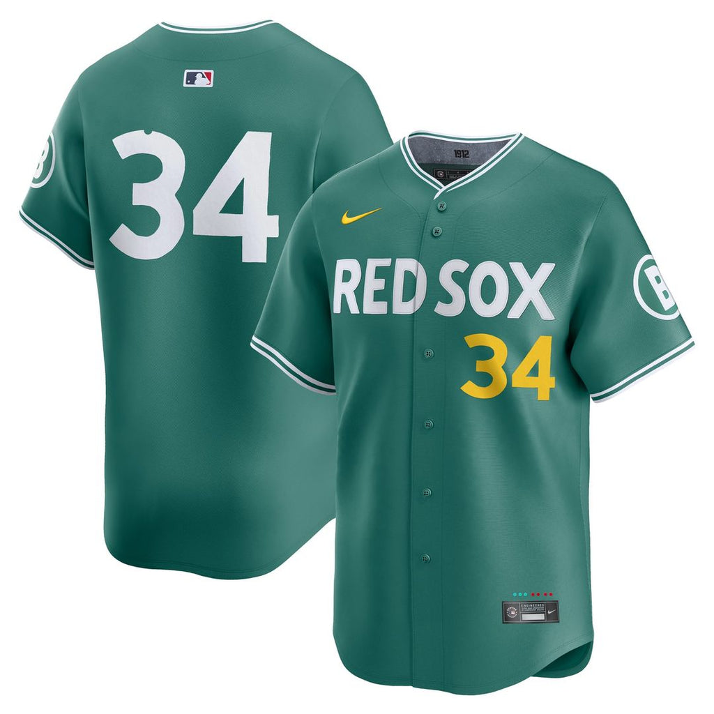 Boston Red Sox David Ortiz | Nike Green 2025 City Connect Limited Retired Player Jersey