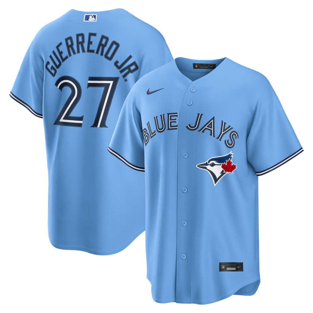 Toronto Blue Jays Vladimir Guerrero Jr. | Nike Light Blue Replica Jersey