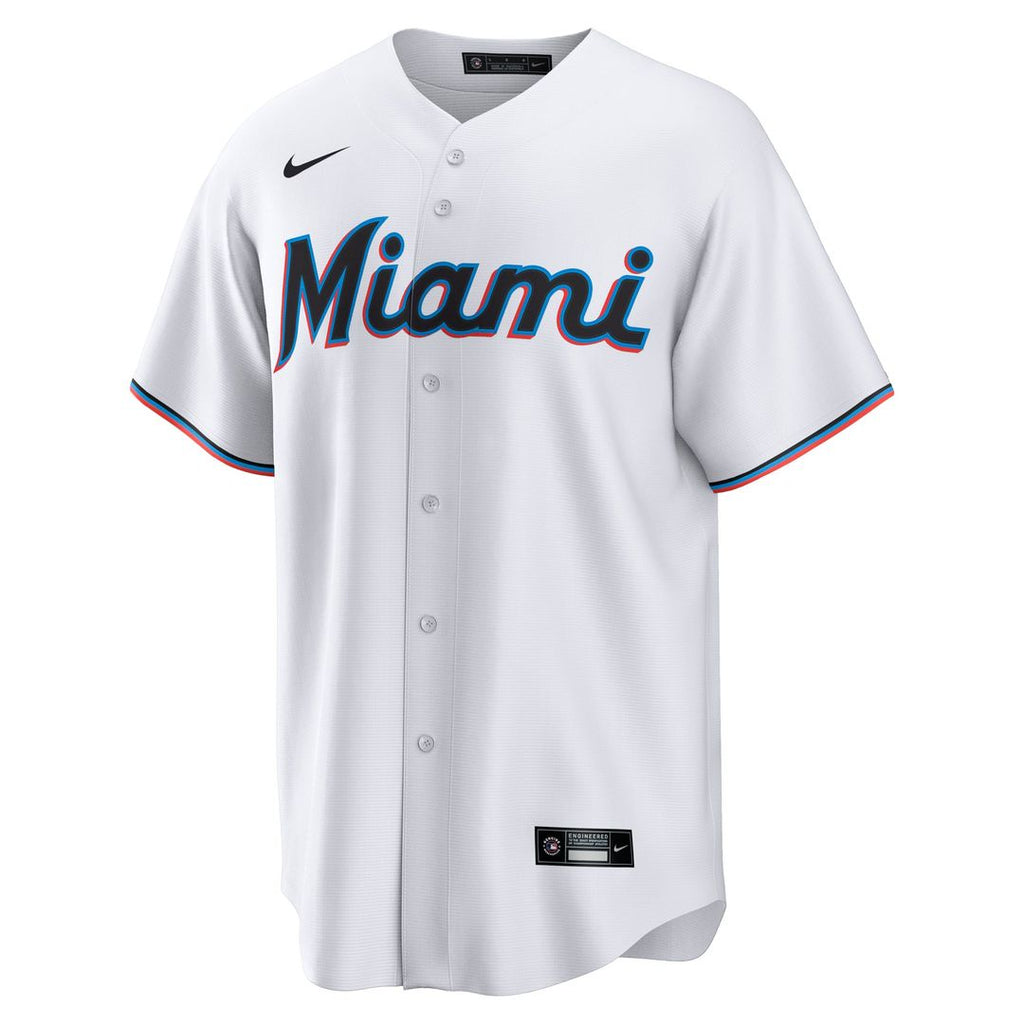 Miami Marlins Agustín Ramírez | Nike White Home Replica Jersey