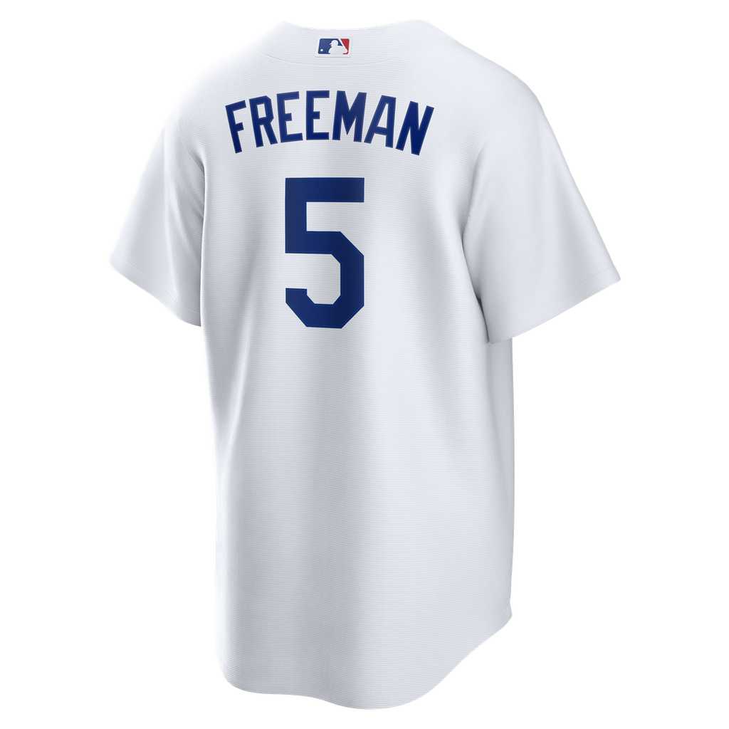 Los Angeles Dodgers Freddie Freeman | Nike White Home Replica Jersey