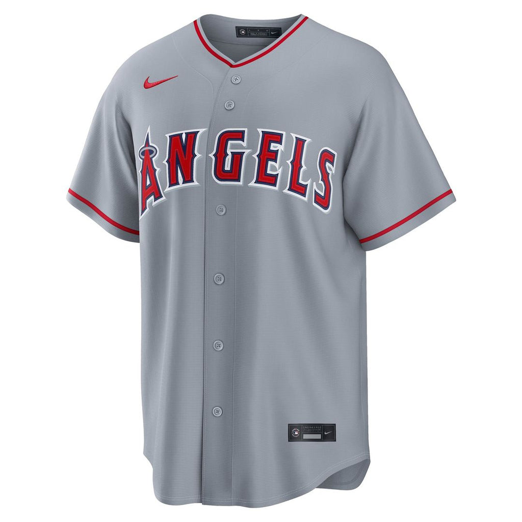 Los Angeles Angels Mike Trout | Nike Gray Road Replica Jersey